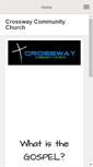 Mobile Screenshot of crosswaycc.com